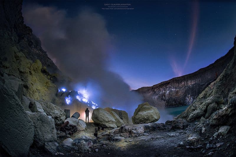 Blue Fire Kawah Ijen, Banyuwangi